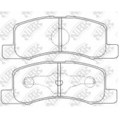 Колодки тормозные дисковые передний <b>NiBK PN3437</b>