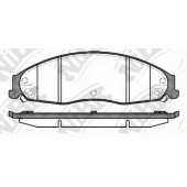 Колодки тормозные дисковые передний <b>NiBK PN51005</b>