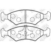 Колодки тормозные дисковые передний для FORD COURIER, ESCORT 81 Express, ESCORT 86 Express, ESCORT, FIESTA, ORION, PUMA, SIERRA / MAZDA 121 <b>NiBK PN5108</b>