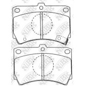 Колодки тормозные дисковые передний для MAZDA 323(BD,BF,BW) <b>NiBK PN5138</b>