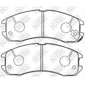 Колодки тормозные дисковые передний для MAZDA 626(GC,GD,GV) <b>NiBK PN5194</b>