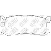 Колодки тормозные дисковые задний <b>NiBK PN5195</b>