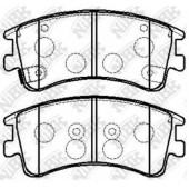 Колодки тормозные дисковые передний для MAZDA 6(GG,GY) <b>NiBK PN5526</b>