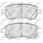 Колодки тормозные дисковые передний для DAIHATSU COO, MATERIA(M4#), SIRION(M3#) / FORD FIESTA / MAZDA 2(DE) / SUBARU JUSTY / SUZUKI SWIFT(FZ,NZ) <b>NiBK PN5544</b>