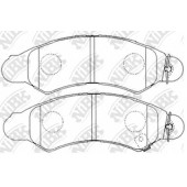Колодки тормозные дисковые передний для OPEL AGILA(A) / SUBARU JUSTY(JMA,MS) / SUZUKI SWIFT(AH,AJ,EA,MA), WAGON R, WAGON R+(MM) <b>NiBK PN7477</b>