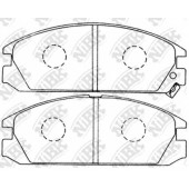 Колодки тормозные дисковые передний для ACURA INTEGRA / HONDA ACCORD(CA), CRX(AF,AS,ED,EE), INTEGRA(DA) <b>NiBK PN8127</b>