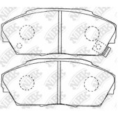 Колодки тормозные дисковые передний <b>NiBK PN8162</b>