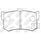 Колодки тормозные дисковые задний <b>NiBK PN8210</b>