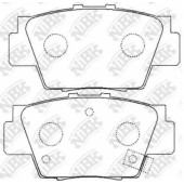 Колодки тормозные дисковые задний для ACURA NSX(NA1) / HONDA NSX(NA) <b>NiBK PN8307</b>
