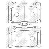 Колодки тормозные дисковые передний для HONDA LEGEND(KA9,KB#) <b>NiBK PN8801</b>