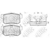 Колодки тормозные дисковые задний для HONDA ACCORD(CU), CR(RD#,RE), CROSSTOUR, FR(BE) <b>NiBK PN8807</b>