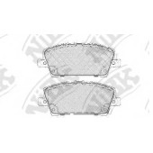 Колодки тормозные дисковые передний для HONDA CIVIC(FA,FD,FK,FN) <b>NiBK PN8866</b>