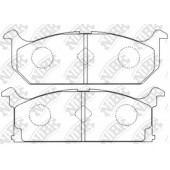 Колодки тормозные дисковые передний <b>NiBK PN9117</b>