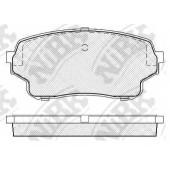 Колодки тормозные дисковые передний для SUZUKI GRAND VITARA(FT) <b>NiBK PN9806</b>