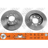 Тормозной диск NiBK RN1011