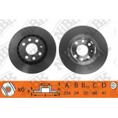 Тормозной диск NiBK RN1017