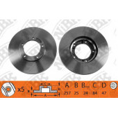 Тормозной диск NiBK RN1026