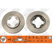 Тормозной диск NiBK RN1030