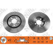 Тормозной диск NiBK RN1044