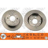 Тормозной диск NiBK RN1052