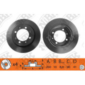 Тормозной диск NiBK RN1079