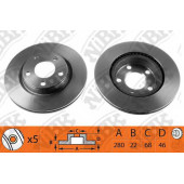 Тормозной диск NiBK RN1085