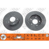 Тормозной диск NiBK RN1094