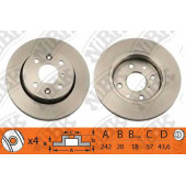 Тормозной диск NiBK RN1102