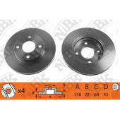 Тормозной диск NiBK RN1109