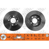 Тормозной диск NiBK RN1138