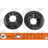 Тормозной диск NiBK RN1158