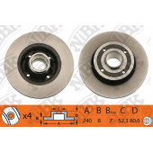 Тормозной диск NiBK RN1173