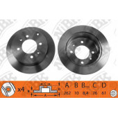 Тормозной диск NiBK RN1175