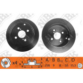 Тормозной диск NiBK RN1190