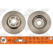 Тормозной диск NiBK RN1210