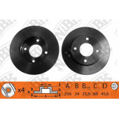 Тормозной диск NiBK RN1212