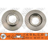 Тормозной диск NiBK RN1224