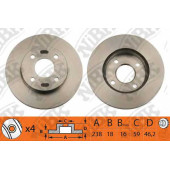 Тормозной диск NiBK RN1233