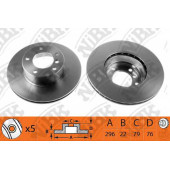 Тормозной диск NiBK RN1291