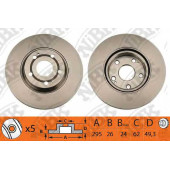 Тормозной диск NiBK RN1318