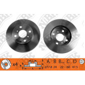 Тормозной диск NiBK RN1323