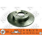 Тормозной диск NiBK RN1380