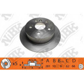 Тормозной диск NiBK RN1432