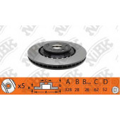 Тормозной диск NiBK RN1443