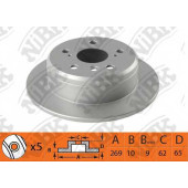 Тормозной диск NiBK RN1486