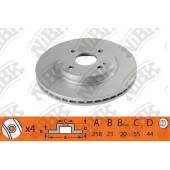 Тормозной диск NiBK RN1512