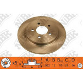 Тормозной диск NiBK RN1521