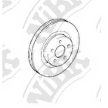 Тормозной диск NiBK RN21001