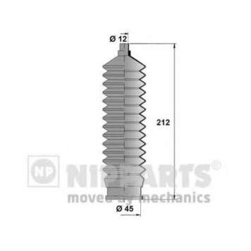 Комплект пылника рулевого управления NIPPARTS J2840901