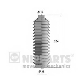 Комплект пылника рулевого управления NIPPARTS J2843000